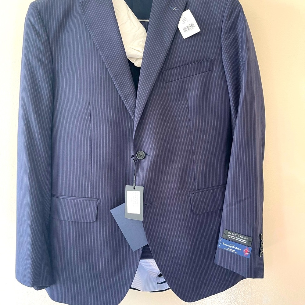 Ermenegildo Zegna. Made with SUPER FINE AUSTRALIAN WOOL